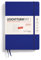 LEUCHTTURM1917 370822 Wochenkalender & Notizbuch 2025, Medium A5 Hardcover - 12-Monats-Planer, liniert - Ink, Französisch