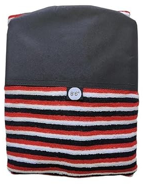 sup Tasche 7ft/7,6ft/8ft/8,6ft/9ft/10ft Surfbrett-Sockenhülle, Baumwoll-Schutztasche für Shortboard, Funboard, Sup Board, Skimboard-Hülle sup zubehör(8.6ft)
