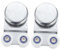 Yardenfun 2 Pz carrucola della porta del bagno guida della porta del bagno ruote dello schermo della doccia ruote box doccia rotelline box doccia ruota della porta del bagno Silver
