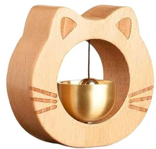 Shopkeepers Bell - Campanas magnéticas para gatos, campanas de dopamina, timbre de gato con prácticas campanillas de puerta para entradas del hogar, puertas y decoraciones de refrigeradores