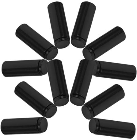 KONTONTY 12pcs Metal Cord End Caps for Hoodies and Pants Zinc Alloy Shoelace Aglets Durable Cord Locks Fasteners for Drawstrings Heavy Duty Caps