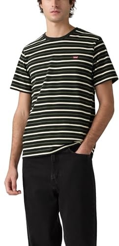 Ss Original Hm Tee Andor Stripe Jet Blac