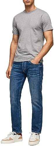 Pepe Jeans Herren Cash Straight Jeans, 000denim, 38W / 36L