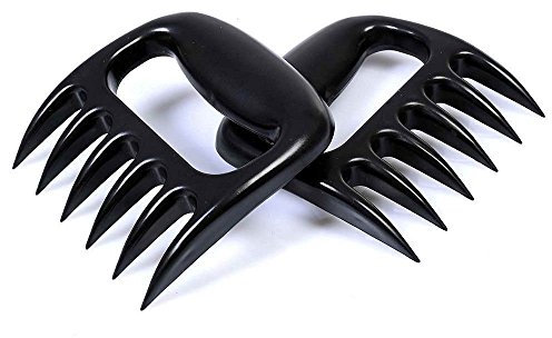 Orso artigli carne Maneggiatore forchette per triturazione, BBQ, Pulling Pork – Set di 2