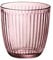 Bormioli Rocco Line Packung mit 6 Linien-Lilac-ROSENWASSERGLÄSERN, Glas, Multicolor, 6 Stück (1er Pack), 6