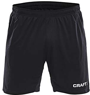 Craft Progress Fitness-Shorts für Herren, Black/White, M