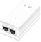 TP-Link TL-POE2412G 24V Passiver PoE Adapter (Unterstützt 24V passives PoE, Wandmontage, Plug & Play, nur mit 24-V-Passiv-PoE-Produkten kompatibel) weiß