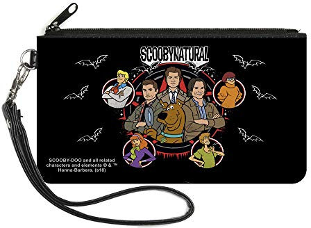 Buckle-Down Scoobynatural Portefeuille Scooby-Doo, Multicolore, 16.5 cm x 8.89 cm