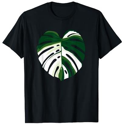 Tropische Grünpflanze Monstera Deliciosa Variegata T-Shirt