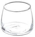 Leone SRL - Juego de 6 vasos de cristal 5,3 cm x 5 cm de altura, 110 ml de líquido de postre salsa