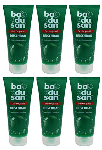 6er Pack Badusan Duschgel Duschbad Das Original 6 x 200 ml Tube