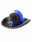 Deiters Hut Musketier mit Feder schwarz/blau 61