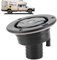Remplissage d'eau de RV, bouchon de remplissage d'eau verrouillable Port de remplissage d'eau Entrée d'eau par gravité avec 2 clés pour caravane de RV pour camping-car