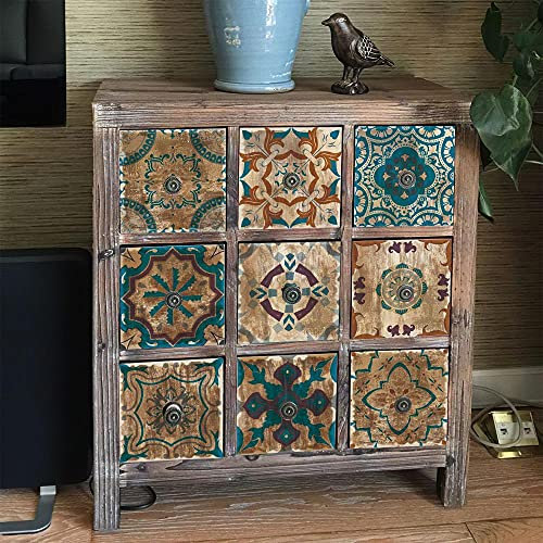 Carrelage Adhésif 15x15 Style Industriel Credence Adhesive pour Cuisine Brique,24 Pcs Stickers Muraux Salle de Bains Cuisine Carrelage Adhesif Mural avec Motifs de Carrelage Dalle Pvc Adhesive Murale