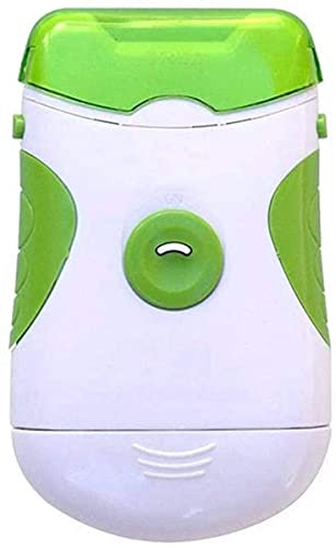 2 in 1 Electric Nail Clipper, Electric Nail File with LED Lamp, Battery Operated Electric Nail Clipper, Electric Manicure Nail Care Tool for Babies and Adults