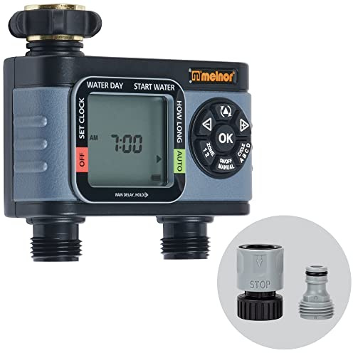 65166AMZ Melnor Hydrologic 2-Zonen-Timer