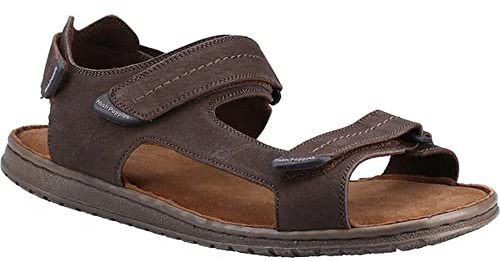 Hush Puppies Men's Neville Quarter Strap Sandal, Brown, 7