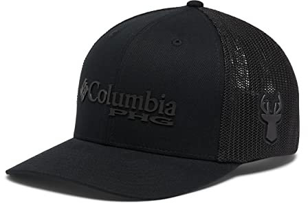 Columbia Unisex-Erwachsene PHG Logo Mesh Ball Cap, Schwarz, XX-Large
