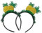 FRCOLOR 2st Stirnband Hawaiisch Festival Obst Kopfbedeckung Ananas Stirnbänder Sommerliche Kopfbedeckung Hawaiianische Kopfbedeckung Leistung Kostüm Haar Grüßer Zubehör Bankett Mädchen