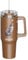 SERENGETI 40oz Ultimate Tumbler with Handle and Straw - Vacuum Insulated Tumbler with Straw and Lid - Stainless Steel Travel Mug for Pet Lovers - 3D Designs of your favorite Cat (Orange Tabby)