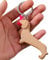 frechdachshund Dackel Schlüsselanhänger – coole Dackel Geschenke für Damen – Hund Schlüsselanhänger – Stilvolle Dackel Deko für jede Gelegenheit (Holzoptik)