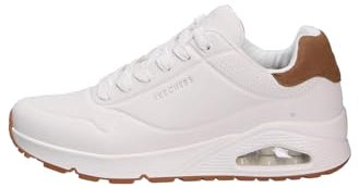 Skechers Herren UNO-Suited On Air Sneakers, Weiss/opulenter Garten, 43 EU