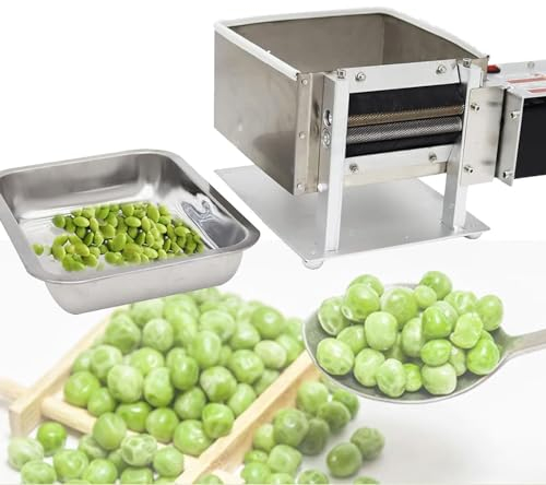 SACLMD Peladora de Guisantes de Acero Inoxidable,peladora eléctrica de Frijoles,peladora de Guisantes automática,para Guisantes,Soja