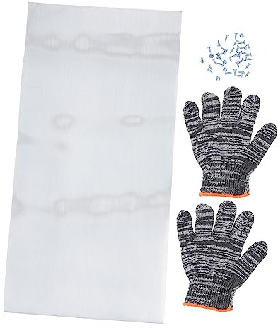 ORFOFE Rete Di Ventilazione Per Finestre in Acciaio Inossidabile 304 0 5x1 M Per Gabbie Per Animali Materiale Robusto