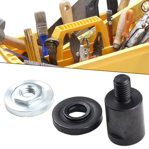 Angle Grinder Adapter Kit with 2 Platen Accessories, Compatible with for and M10 Threaded Tools (to M10 Set)