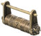 SHINEOFI Vintage Antique Combination Lock Padlock with Unique Design for Suitcase Present Box Jewelry Box Durable Portable Decorative Strong Chinese Cultural Style