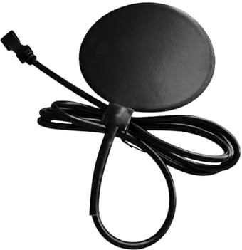 Tanxemery Calentador De Bebedero para Pollos | Base de Calefacción Anticongelante de 15 cm,Calentador Bebedero Aves 20W Cable 180 Cm,para Avicultura De Invierno Granja De Ganado