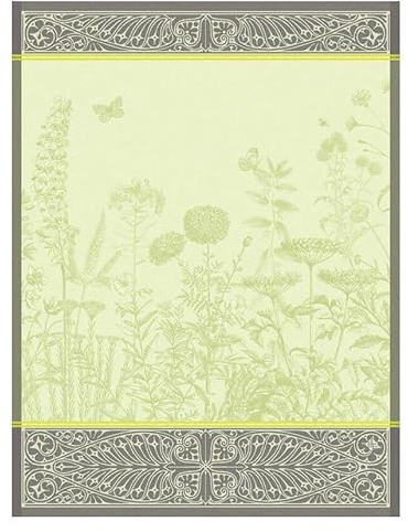Le Jacquard Francais Geschirrtuch - Blooming Grün