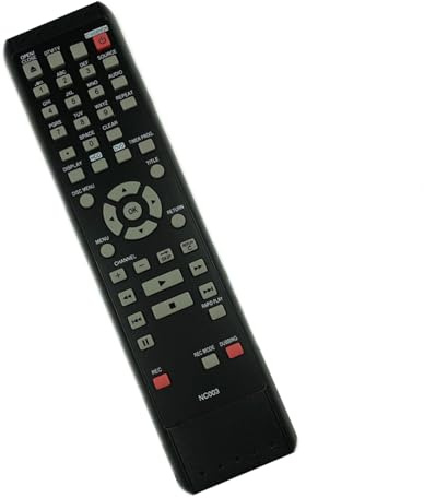 Alksubbm Tragbare Fernbedienung für DVD-Recorder gewährleistet eine breite Gerätekompatibilität Materialien bietet einfache Bedienung, Universal-Fernbedienung