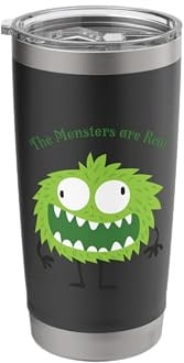 The Monsters are Real Stainless Steel Insulated Tumbler