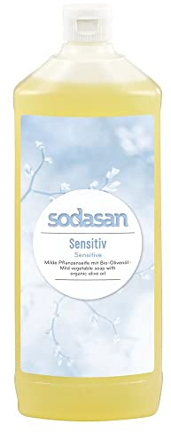 Sodasan - Bio Olivenöl-Seife LIQUID sensitiv - 1 Liter