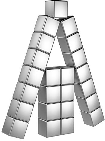Temporaryt Magnete 30 Stück, 8mm Magnets Premium Qualität - Mini Magneten für Whiteboard Pinnwand inkl. Aufbewahrungs Box