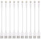 Short Lighting Cable,FEEL2NICE 10 Pack 7-Inch iPhone Cord Data Sync USB Portable Fast Charger for iPhone X XS Max XR / 8/8 Plus / 7/7 Plus / 6/6 Plus / 5S / iPad/iPod, White