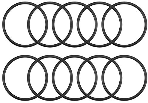 sourcing map 10Stk.Nitrilkautschuk O-Ringe 62 mm AD 54 mm ID 4 mm Breite Metrische Nitrilkautschuk-Dichtung