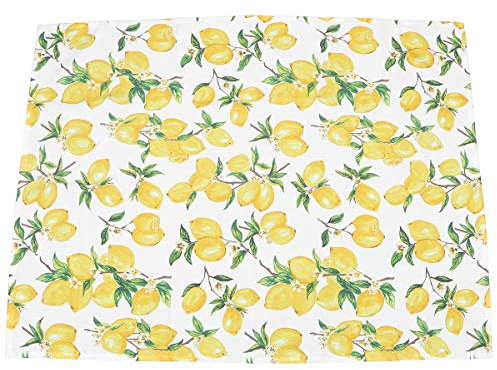 Lemon Pattern Tablecloth Creative Digital Printed Table Cloth Decorative Tea-cloth for Home Hotel DecorHome Supplies