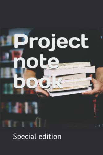 Project note book: Special edition