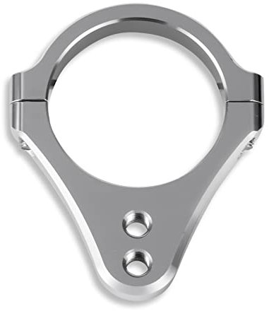 Fourche à clip de 46 mm pour amortisseur de direction de moto CNC en aluminium avec pince personnalisée pour clignotant avant