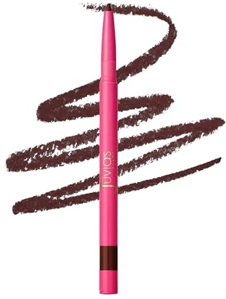 Juvia's Place Coffee Shop Luxe Lip Liner: Brownie - Colorstay Matte Finish Lip Pencil, Makeup for Natural Long Lasting Beauty and Sensational Wear, Lip Stain Kiss Proof Cometics