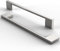 FURNIWARE 10 Pack Classic Elegant Brushed Nickel Aluminium Cabinet Hardware Kit, Pull Handles - 160mm Hole Center