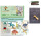 mikiprojekt® 2in1 Premium Prickelnadel Set Kinder inkl. Stickbilder, Wollfilz - ohne Plastik, made in Germany - Sicheres Prickeln & Sticken Kinder Set aus unbedenklichem Premium Material - Prickelset