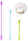 3 Pcs Mini Silicone Spatula Set - Thin Cosmetic Spatula for Makeup, Narrow Bottles & Kitchen Use