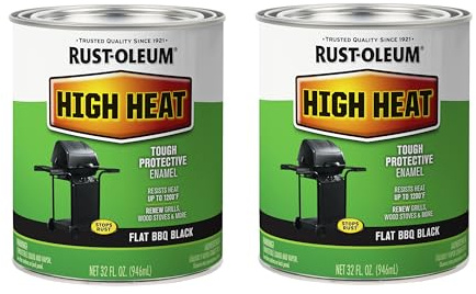 Rust-Oleum High Heat Bar-B-Que Black Protective Enamel Paint