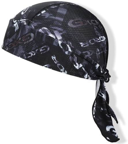 GXCROR Sports Bandana Cap Bandana Kopftuch Fahrrad Kopfbedeckung Atmungsaktiv nimmt Schweiß auf Hat