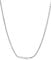 FOCALOOK 16inch Stainless Steel Waterproof Silver Herringbone Necklace Chain 2mm Thin Round Snake Chain for Women Teengirls