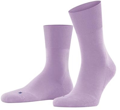 FALKE Unisex Socken Run U So Baumwolle Funktionsmaterial einfarbig 1 Paar, Rosa Shell Pink 8045, 44-45