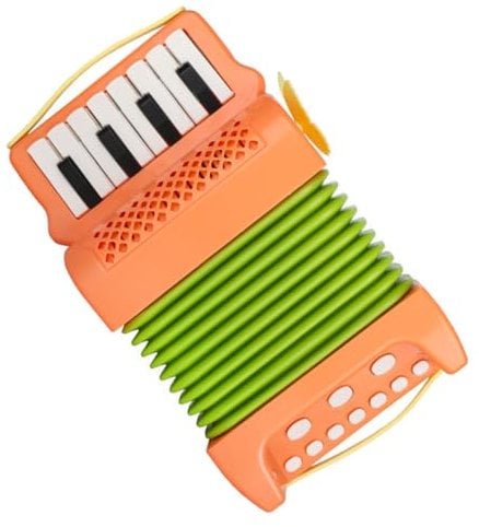 ifundom Junge Mädchen Akkordeon Musikinstrument Für Vorschulkinder Mit Cartoon Design Akkordeoninstrument Für Musikalische Früherziehung